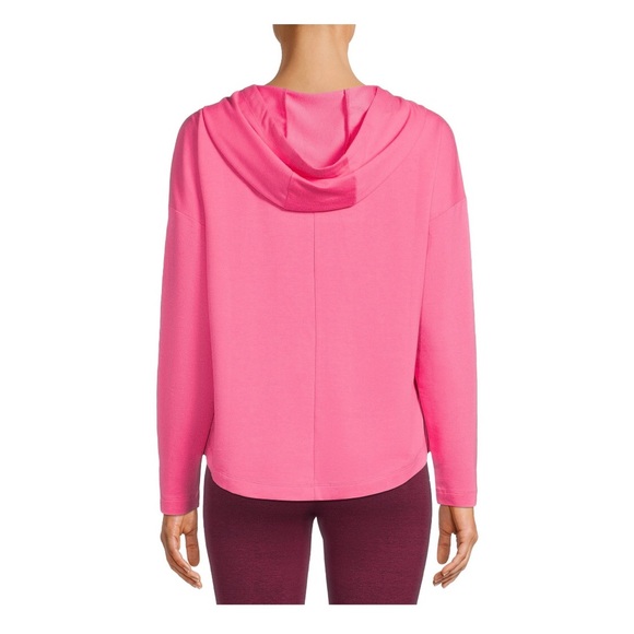 AVIA Womens Hoodie Size Small 4-6 Pink Side Slits New - Picture 5 of 6